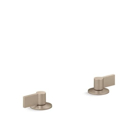Kohler Components 2H Dm Bath Fill Handles Lvr 77990-4-BV